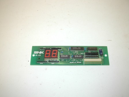 Neo Geo Credit PCB (Item #4) $44.99