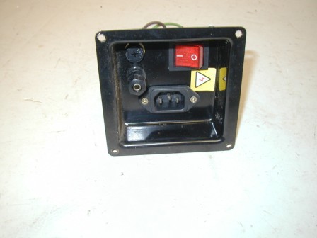 Ghost Catcher Power Inlet / Cabinet Switch / Fuse Holder Assembly (Item #144) $34.99