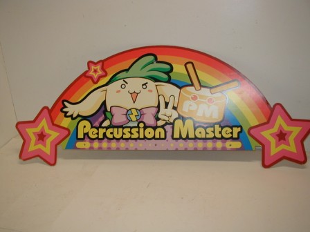 PGM / Percussion Master Top Sign (Bent On Lower Corner Of Left Star) (Item #9) $31.99