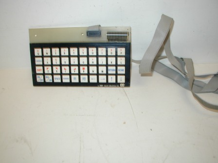 Pub Time Keyboard (DRT-901 / Rev A) (Untested Sold As Is) (Item #114) $21.99