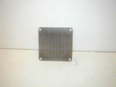 4 3/ X 4 3/8 Metal Speaker Grill From a Namco / Dirt Dash (Item #19) $7.49