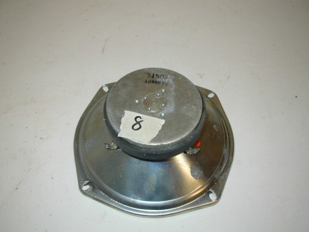 8 Ohm 6 1/4 Diameter (Rowe Jukebox Speaker) (51502-1098850) (Item #8) (Bottom Image)