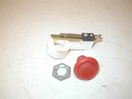 Red Leaf Contact Button With Contacts Set (1 1/4 Tall) (Item #11) $4.99