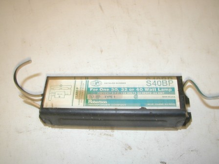 Rowe R 88 Jukebox Used Lamp Ballast (S40BD) (For One 30 32 40 Watt Lamp) (Tested Working) (Item #68) $11.99