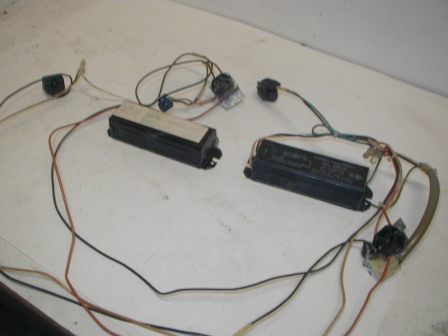 Rowe R-85 Jukebox Florescent Door Lamps / Ballasts / Bulb Holders And Harness (Tested OK) (Item #242) $54.99