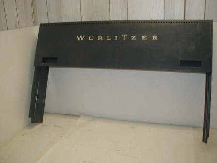 Wurlitzer 3100 Jukebox Cabinet Upper Metal Section (Item #93) $124.99