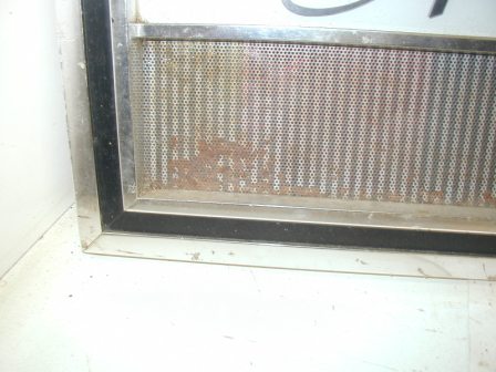 Wurlitzer 3100 Jukebox Front Lighted Panel (Rust On Front Screen) (Item #65) (Image 2)