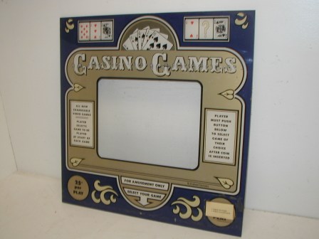 Greyhound / Casino Games Monitor Plexi (Item #21) $34.99