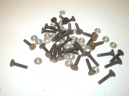 Midway Sit Down Cabinet Flat Top Carriage Bolts Lot (Item #32) $7.99