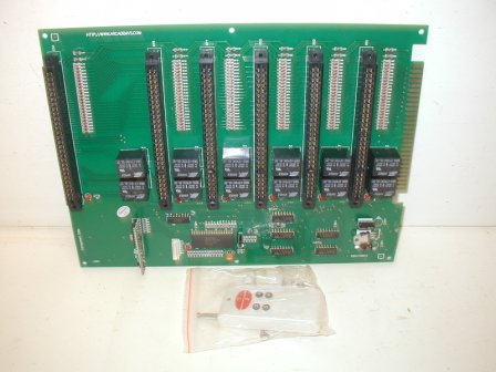 Jamma 6 In 1 PCB With Remote Control) (Like New / Untested) (Item #25) $94.99
