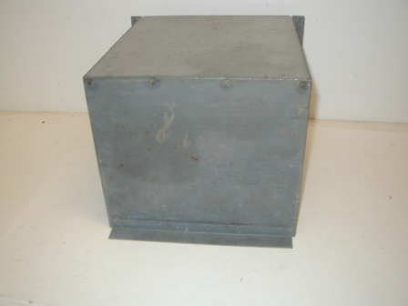 Grayhound Model Crane Large Cash Box (Some Rust Inside) (10 X 13 X 11 1/2) (Item #163) (Image 3)