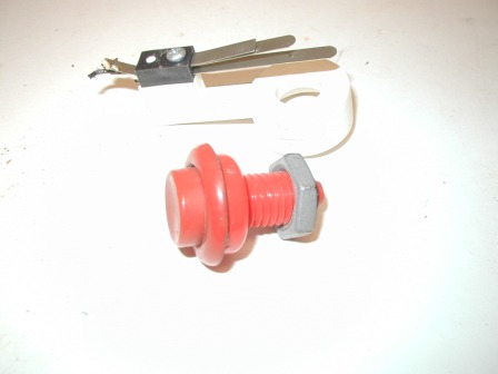 Red Leaf Contact Button With Contacts Set (1 1/4 Tall) (Item #1) $4.99
