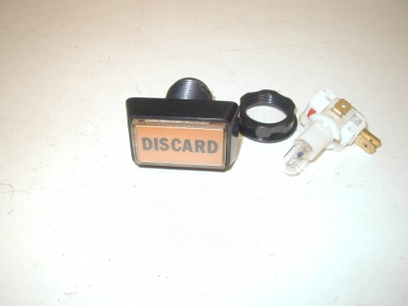 Rectangular Lighted Discard Button (Item #7) $3.99