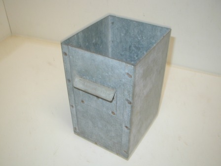 Metal Coin Box (6 Deep X 5 3/8 Wide X 8 5/8 Tall) (Item #75) $24.99