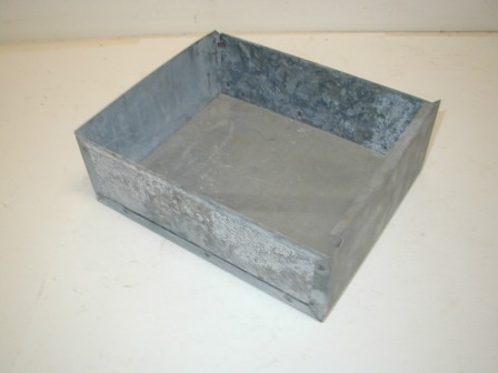 Metal Coin Box (9 1/2 Deep X 7 7/8 Wide X 3 Tall On side / 3 3/16 Tall On Front And Back Edges) (Item #77) $24.99