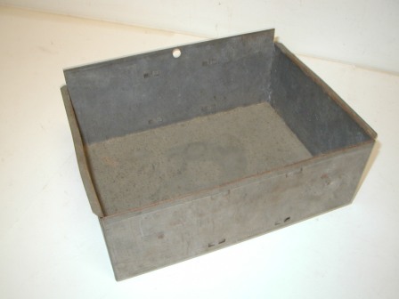 Metal Coin Box (8 3/16 Deep X 11 Wide Without Flanges X 4 Tall / Back Edge 4 3/4 tall) (Item #86) $24.99
