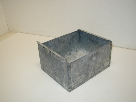 Metal Coin Box (9 3/4 Deep X 8 Wide X 5 1/2 Tall At Front and 5 Tall At Back) (Item #59) $24.99