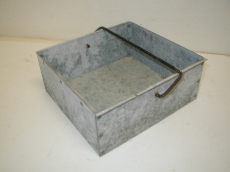 Metal Coin Box With Handle (9 3/4 Deep X 9 3/8 Wide X 4 tall) (Item #70) $24.99