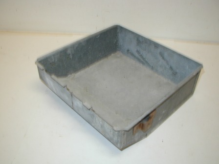 Metal Coin Box With Handle (10 1/4 Deep X 10 1/2 Wide X 3 1/2 Tall) (Item #72) $24.99