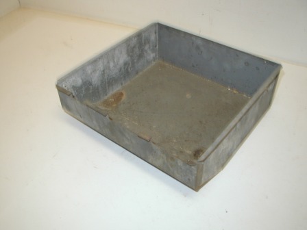 Metal Coin Box With Handle  (10 1/4 Deep X 10 7/16 Wide X 3 1/2 Tall) (Item #73) $24.99