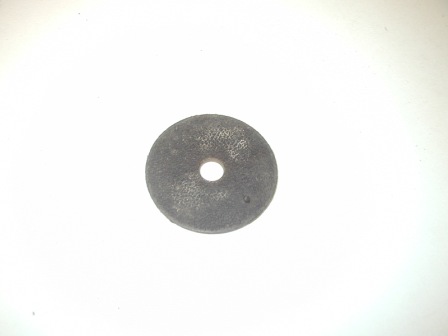 Used Joystick Dust Washer (Outer Size 2 in / Center Hole 5/16) (Dirty / Burn Mark On Bottom) (Item #22) $1.25