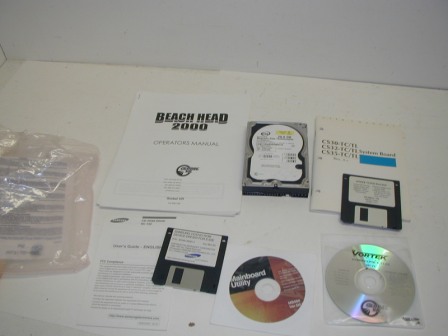 Beach Head 2000 - Hard Drive Manuals / Software (This Came Out Of A Michine That Had A No Signal Error On Screen / Sold As Is) (Item #33) $49.99