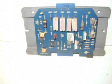 Rock-Ola 480 Jukebox Flasher Board With Mounting Plate (52370-A) (Item #23) (Untested But Came From A Working Machine) $24.99