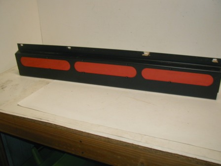 Rock-Ola 496 Jukebox Speaker Panel Light Diffuser Panel (Red Lense) (Item #54) $39.99