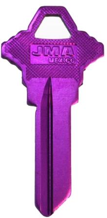 Schlage SC1 Lilac Aluminum Key Blank $1.99