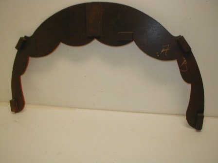 Wood Trim From Unkown Machine (Item #72) (Image 2)
