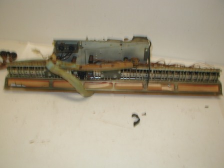 Wurlitzer 3100 Jukebox Selector Assembly (Plastic Inserts Cracked) (Item #67) (Image 4)