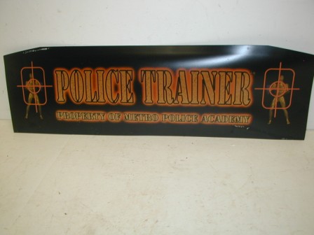 Police Trainer Marquee (Top Corners Cut At An Angle) $34.99