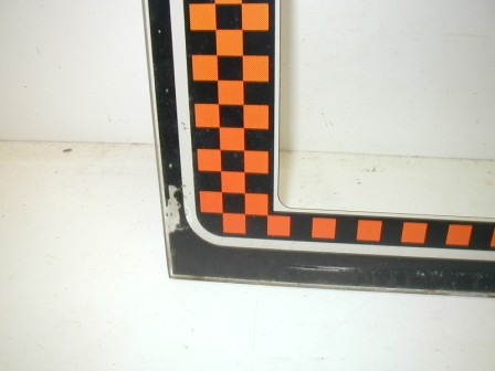 Atari / Pole Position Monitor Glass (Worm Spot Lower Left Corner Image) (Item #22)