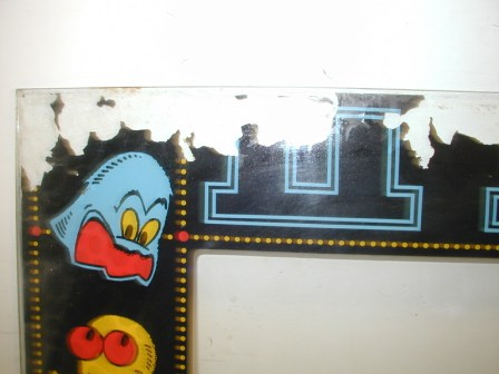 Pac-Man Bezel (Paint Flakin / Bare Spots) (Item #36) (Image 2)