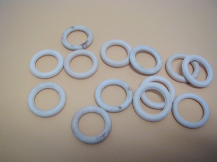 1 Inch Pinball Rings Lot (A Little Dirty) (Item #44) $2.25
