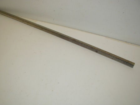 Pinball Backglass Bottom Edge Lifting Bracket (28 1/2 Long / 1/8 Thick Glass) (Rusty) (Item #5) $19.99